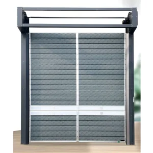 Aluminum Insulated High Speed Rolling Garage Door