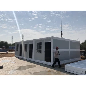 شحن جملة منازل حاويات صغيرة فاخرة حديثة قابلة للطي ومحمولة
