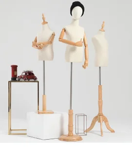 Children's Window Linen Mannequins Boy and Girl Dummies Kids Mannequin