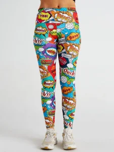 Leggings Personalizados Estampado Graffiti