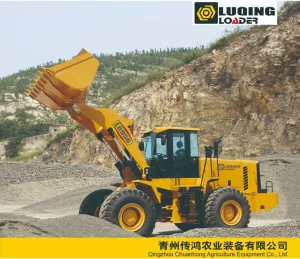 Chinese Brand Luqing Lq956 L50 5ton Wheel Loader Earth-Moving Heavy Duty Construction Machinery