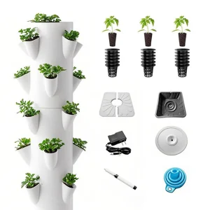 5/7/9 Layers Customized Vertical Hydroponics Tower