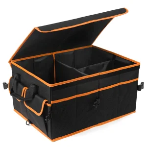 Large Collapsible Trunk Organizer for Effective Car Boot Storage Solution