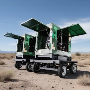 30kw Generador diésel silencioso portátil remolcable