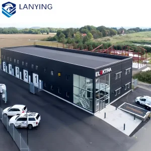 Free Design Prefabricated Hall Prefab Showroom