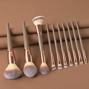 Conjunto de Pincéis de Maquiagem de Luxo com Dupla Ponta por Atacado