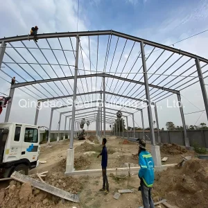 Estrutura de Aço Modular para Armazém Industrial
