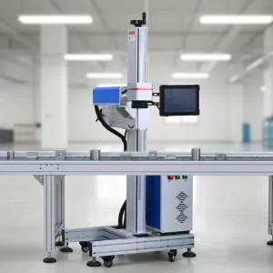 20w 30w 50w Split Type Raycus Pcb Laser Marking Machine and Flying Fiber Laser Marking Machine