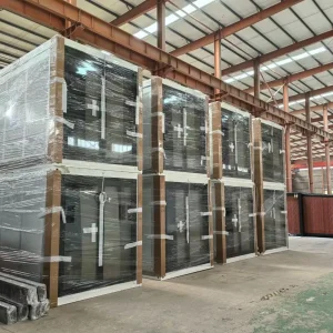 Minimalist Steel Container House