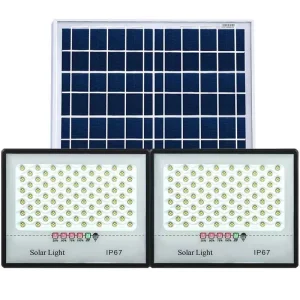 1X2 Solar Panel Two Lamps