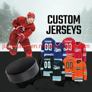 Wholesale Dropshipping Custom Hockey Jerseys Adult &amp; Youth Team Uniforms Personalized Ice Hockey Clothes Gears Sports Jerseys