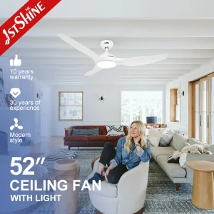1stshine Ceiling Fan Manufacturer Fancy ABS Blades DC Ceiling Fan with Light