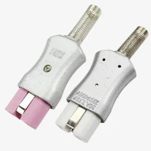 Conector e tomada de cerâmica industrial de liga de alumínio ou borracha de silicone
