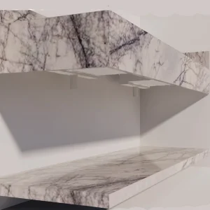 2025 Lilac White Marble Slab Sink for 48 Inch Bathroom Vanity Tops Desk Backsplash