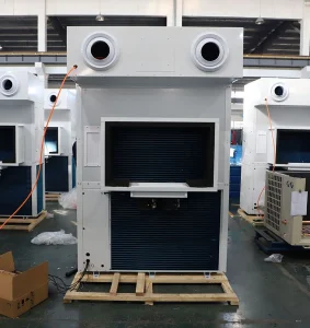 Eco-Friendly Integrated Cooling Unit for Container Aquaculture Systems