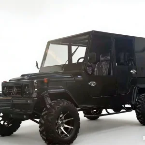 Four Wheel Mini Jeep Car 200CC 4x4 Adult Golf Cart Off Road All-terrain Farming Tool Vehicle Dune Buggy Pick-up with Cargo Box
