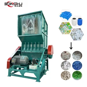 One-Year Warranty Industrial Waste Plastic Jerrycan Bottle Recycling Crushing Shredder Machine