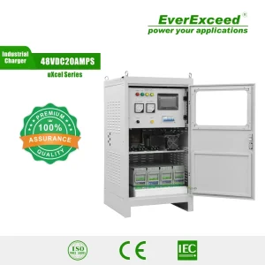 Everexceed 48V16A Uxcel Series Thyristor Rectifier Industrial Battery Charger