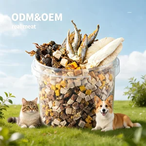 Factory Direct Pet Freeze Dried Food Chicken Flavor Cat Dog Snacks