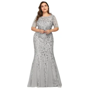 Plus Size Luxury Evening Gown
