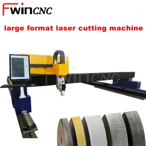 Fwincnc Stainless Steel Laser Cutting Machine Grantry Big Size 25mm Gantry CNC Fiber Laser Cut Raytools