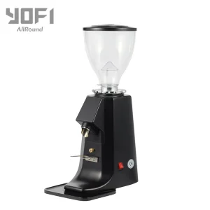 Classic Professional 1kg Capacity 64mm Flat Burr Commercial Electric Coffee Grinder for Coffee Shop