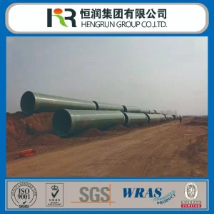 Glass Fiber Reinforced Plastic Composite FRP Pipe and Fitting Building Material
