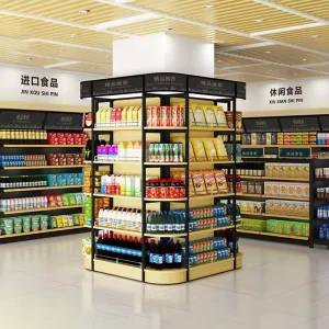 Manufacturer Supermarket Shelving Rack