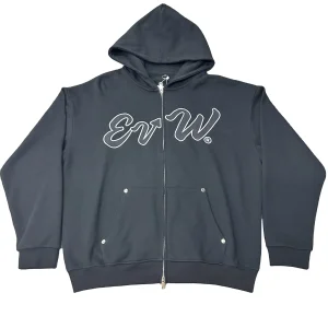 Fleece Embroidery Hoodie
