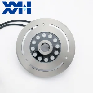 Waterproof IP68 27W Ss RGB DMX Underwater LED Submersible Fountain Nozzle Light