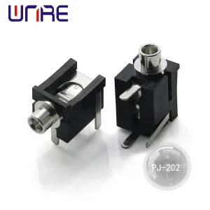 OEM Headphone jack PJ-202 Audio jack Metal head Manufacturer, Supplier