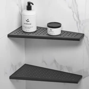 High-Quality Perforation-free toilet toiletries single-layer storage shelf Manufacturers, Factories