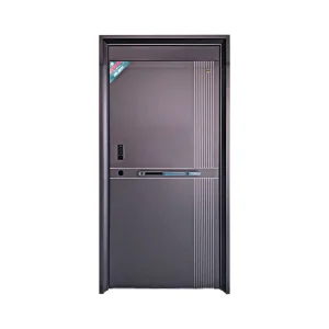 Original Factory Fiberglass Entry Guangdong Stainless Metal Steel Security Door Modern Style Hot-Selling Steel Door