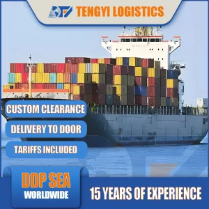DDP Sea Freight Container Logistics Forwarder Ocean Shipping to South Africa