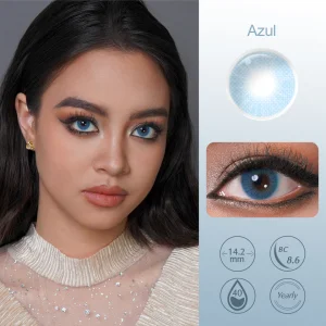 Free Sample Contact Lenses Packaging Box Colored Contacts Paper Box Packaging Bags Cosmetic Packaging Lentille Optique