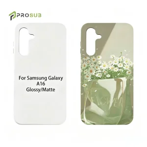 Prosub 3D 2-in-1 película de caso recubierta para sublimación en blanco cubierta personalizada para teléfono para Samsung Galaxy A16/A36/A56