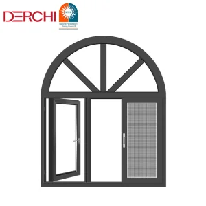 Aluminum Bay Casement Window