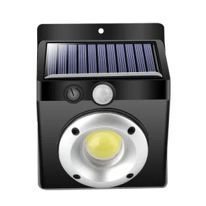 Brightenlux 500 Lumen Cheap Sensor Outdoor Solar Security Spot Wall COB LED Light with Motion Sensor