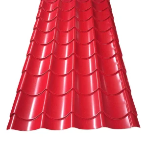 Wholesale Galvanized Red Corrugated Metal Roofing Sheets - Heat-resistant Multi-functional Weatherproof Construction Panels