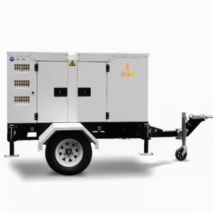 مولد ديزل كمنز مثبت على مقطورة 300kVA 350kVA 400kVA للتعدين