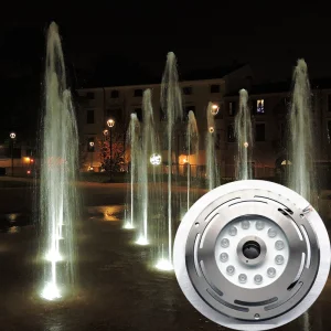 Outdoor Landscape IP68 Waterproof Stainless Steel DMX RGB LED Jet