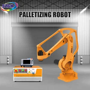 6 Axis Vertically Articulated Palletizing Robotic Automated Loading Pick and Place Industrial Picker Robot Arm Manipulator