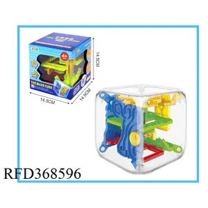Jogo de Bolinha de Plástico Educacional 3D Quebra-Cabeça Labirinto Brinquedo Labirinto