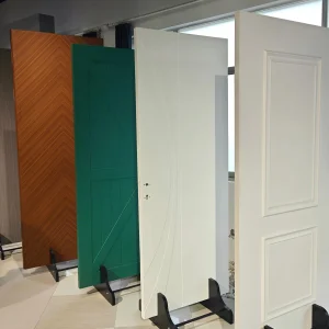 WPC Material Bathroom Door With Waterproof And Moisture Proof
