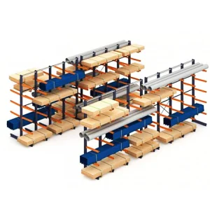 Powder Coated Cantilever Racking