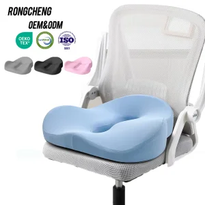 RC New Design Orthopedic Memory Foam Gel Infused Oblong Lumbar Support