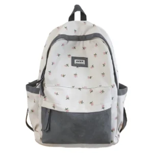 Printed Backpack
