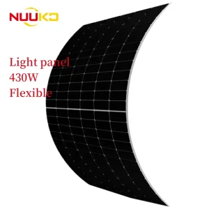 Hot Selling 430W 440W 445W TUV Certified Flexible Solar Modules