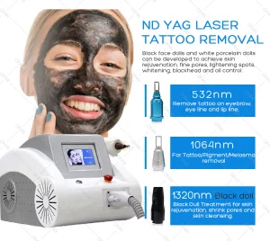 Equipamento de Beleza a Laser ND YAG para Remoção de Tatuagens a Laser de Picosegundo Ofan