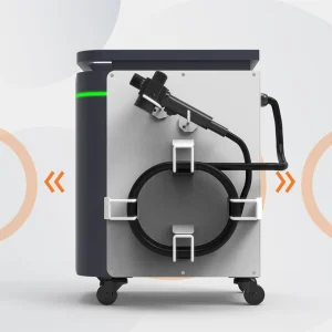 Heavy-Duty 300W Laser Cleaning System for Rust Elimination